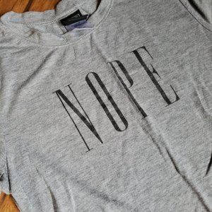 MODERN LUX Statement NOPE SS Tshirt